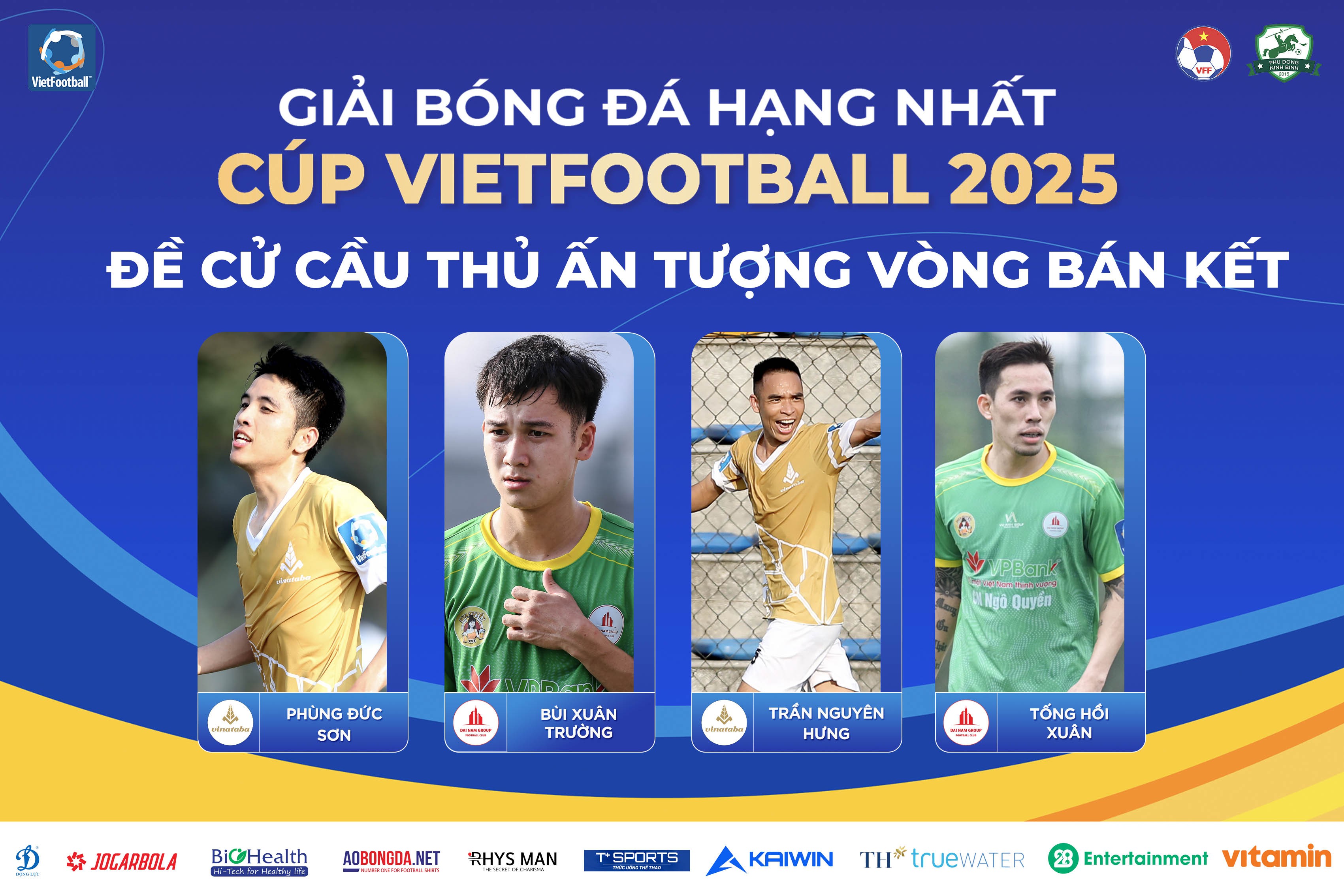 Bình chọn cầu thủ ấn tượng vòng Bán kết HL1-S9